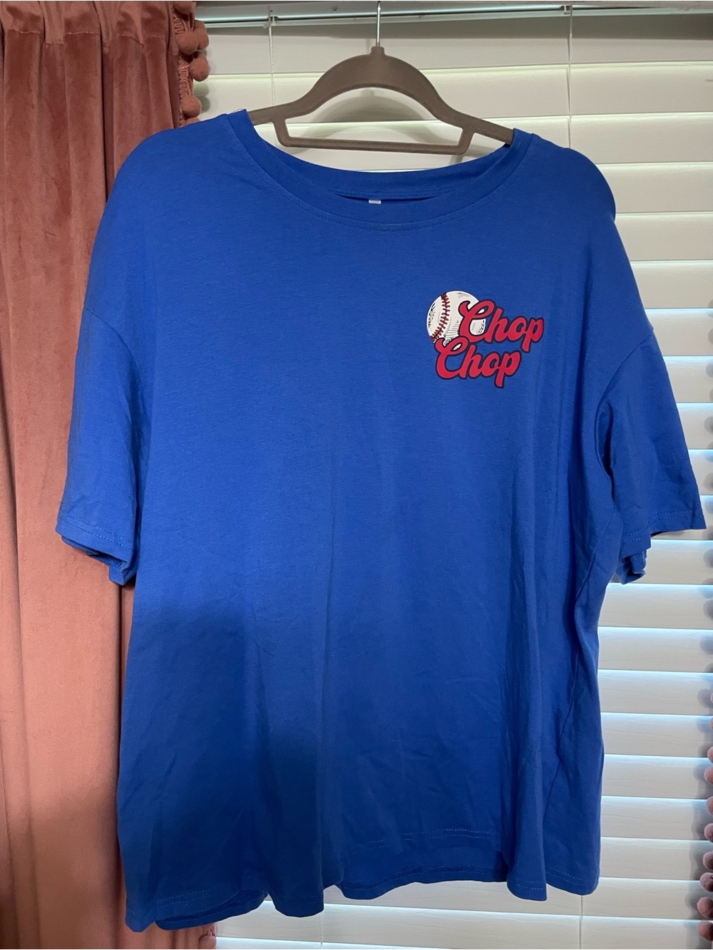 Atlanta Braves Chop on baseball t-shirt size XL